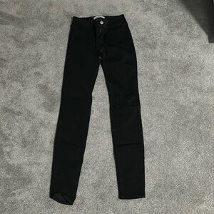 Black Hollister jeggings
